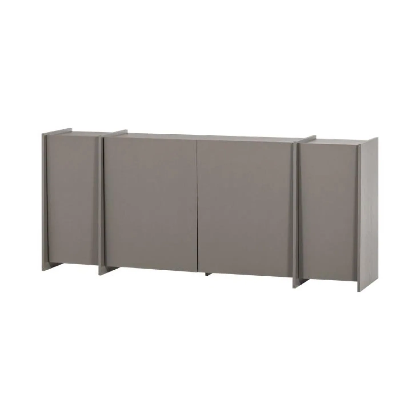 Brock Dressoir Essen fineer Warmgrijs 200cm