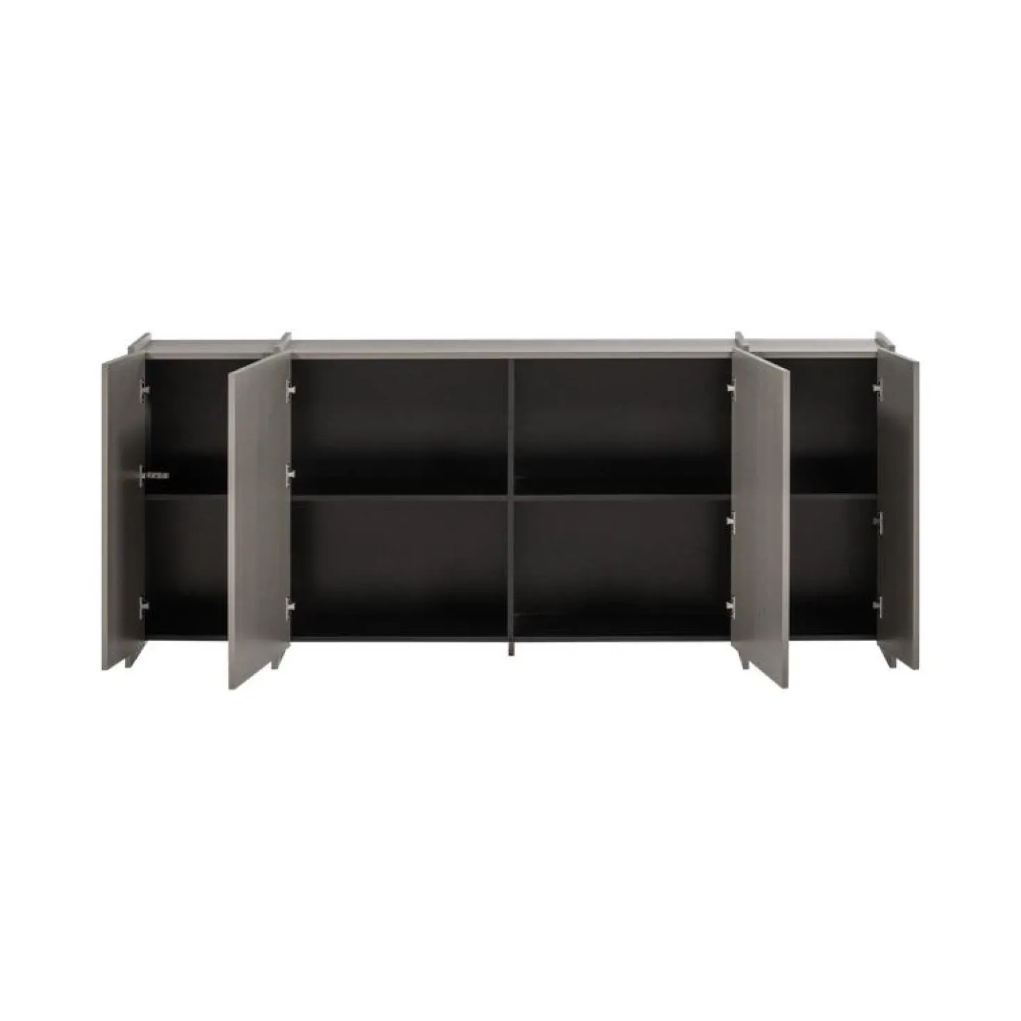 Brock Dressoir Essen fineer Warmgrijs 200cm