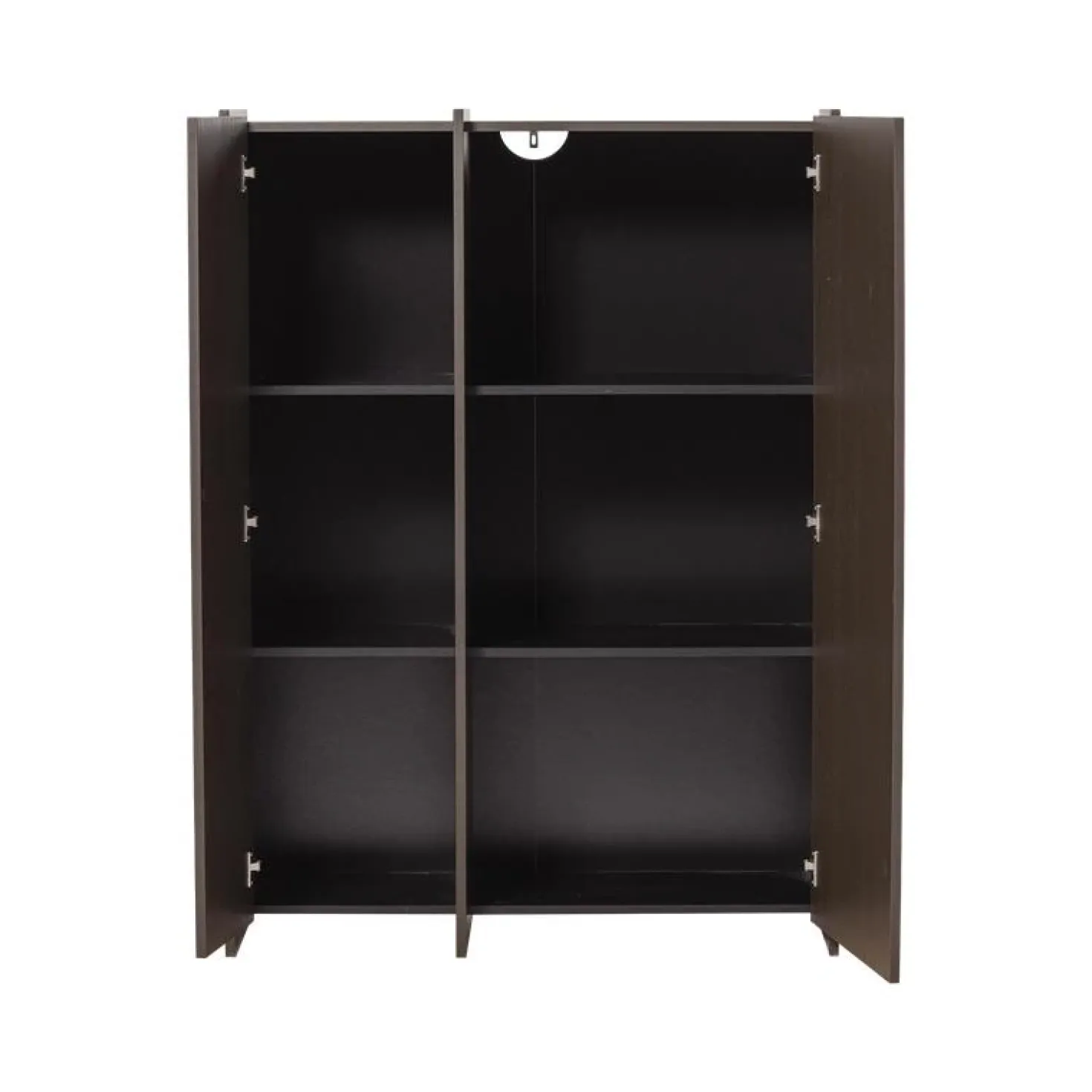 Brock Kledingkast 2-deurs Essen fineer Middenbruin 102cm