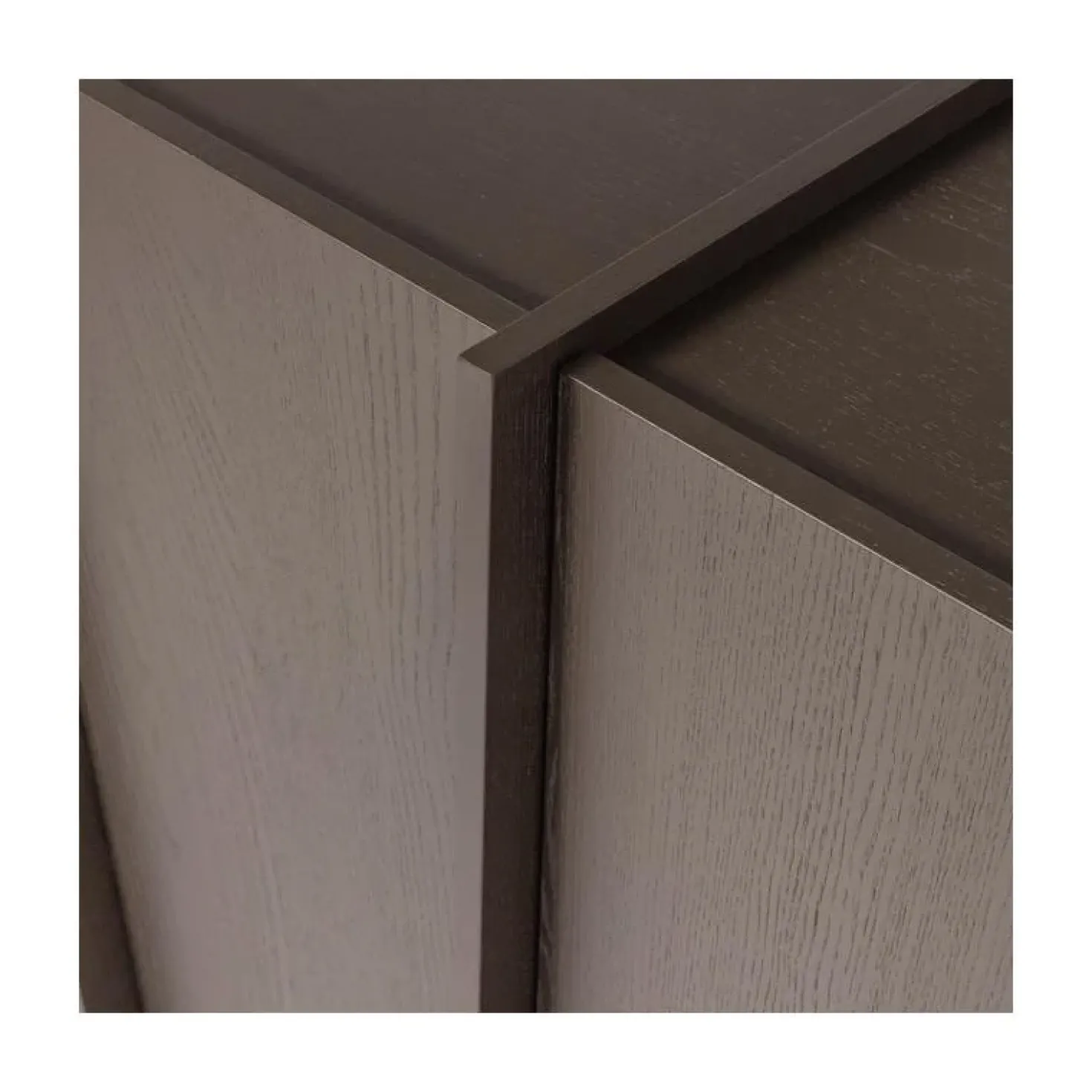 Brock Kledingkast 2-deurs Essen fineer Middenbruin 102cm