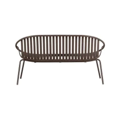 Bruce Tuinbank 2-zits paars/bruin 131cm
