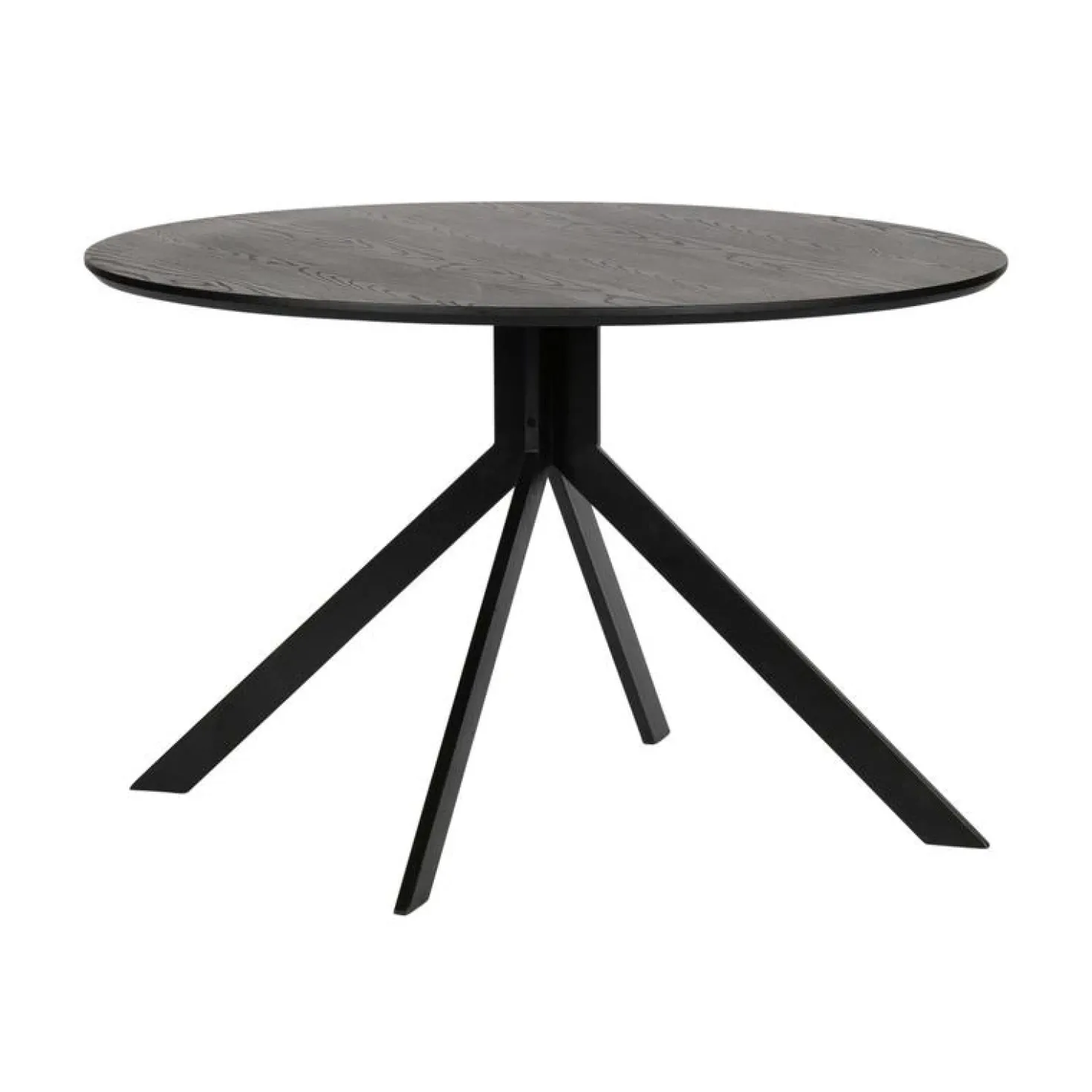 Bruno Ronde Eettafel zwart 120cm