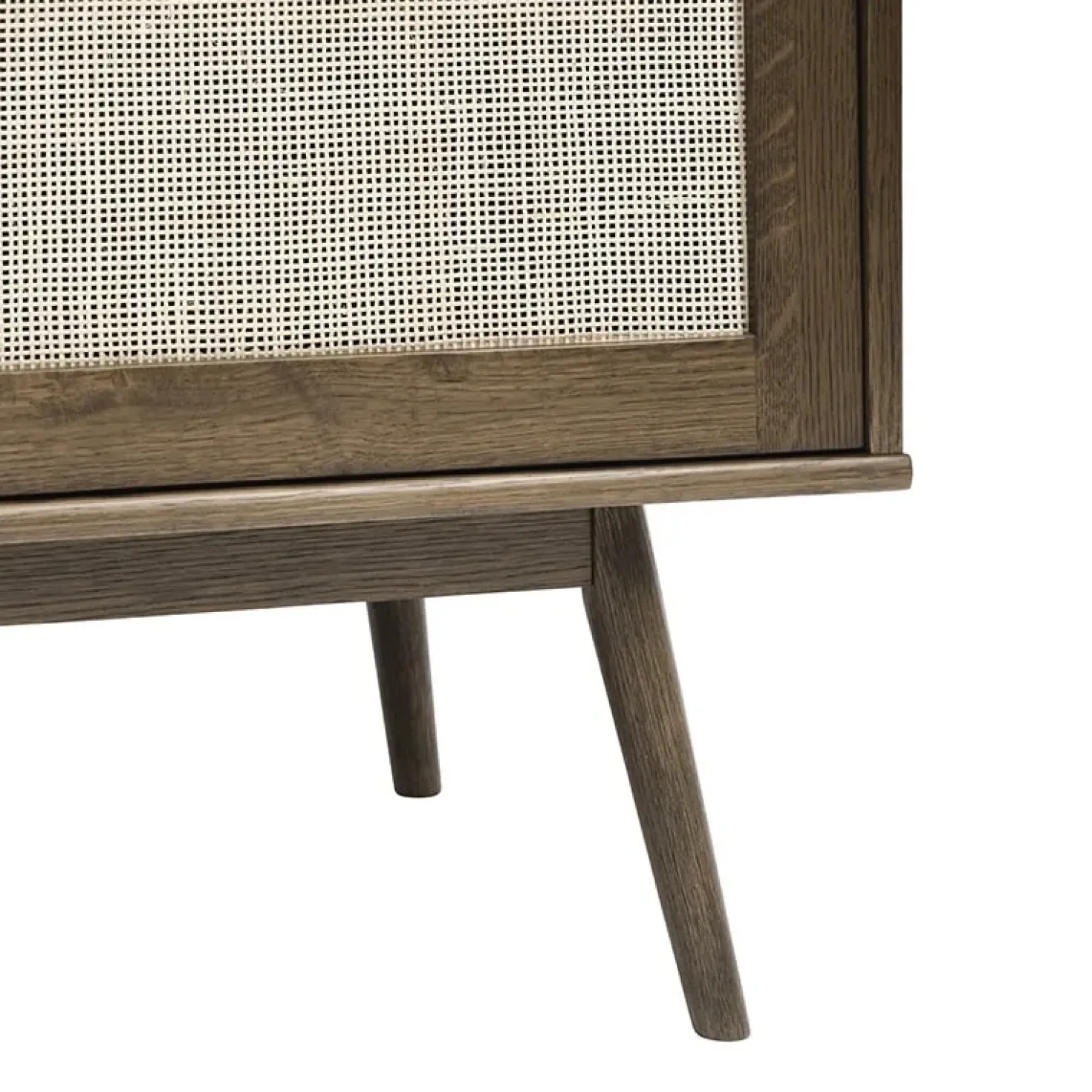 Burcei dressoir donkerbruin eikenhoutfineer 180cm