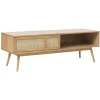 Burcei TV meubel naturel eikenhoutfineer 150cm