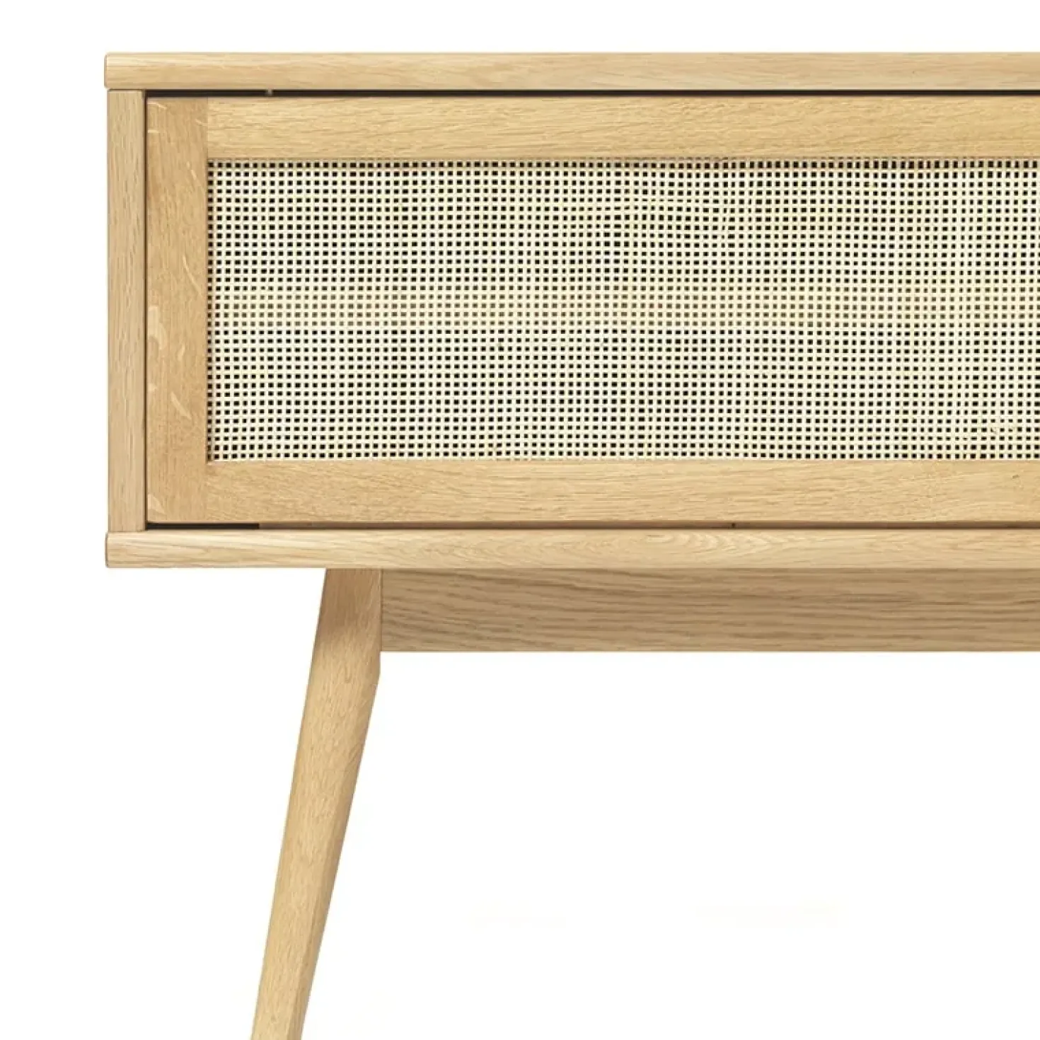 Burcei TV meubel naturel eikenhoutfineer 150cm