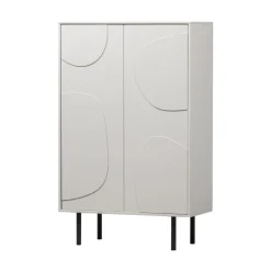 Cadiz Opbergkast grenen grijs 85cm