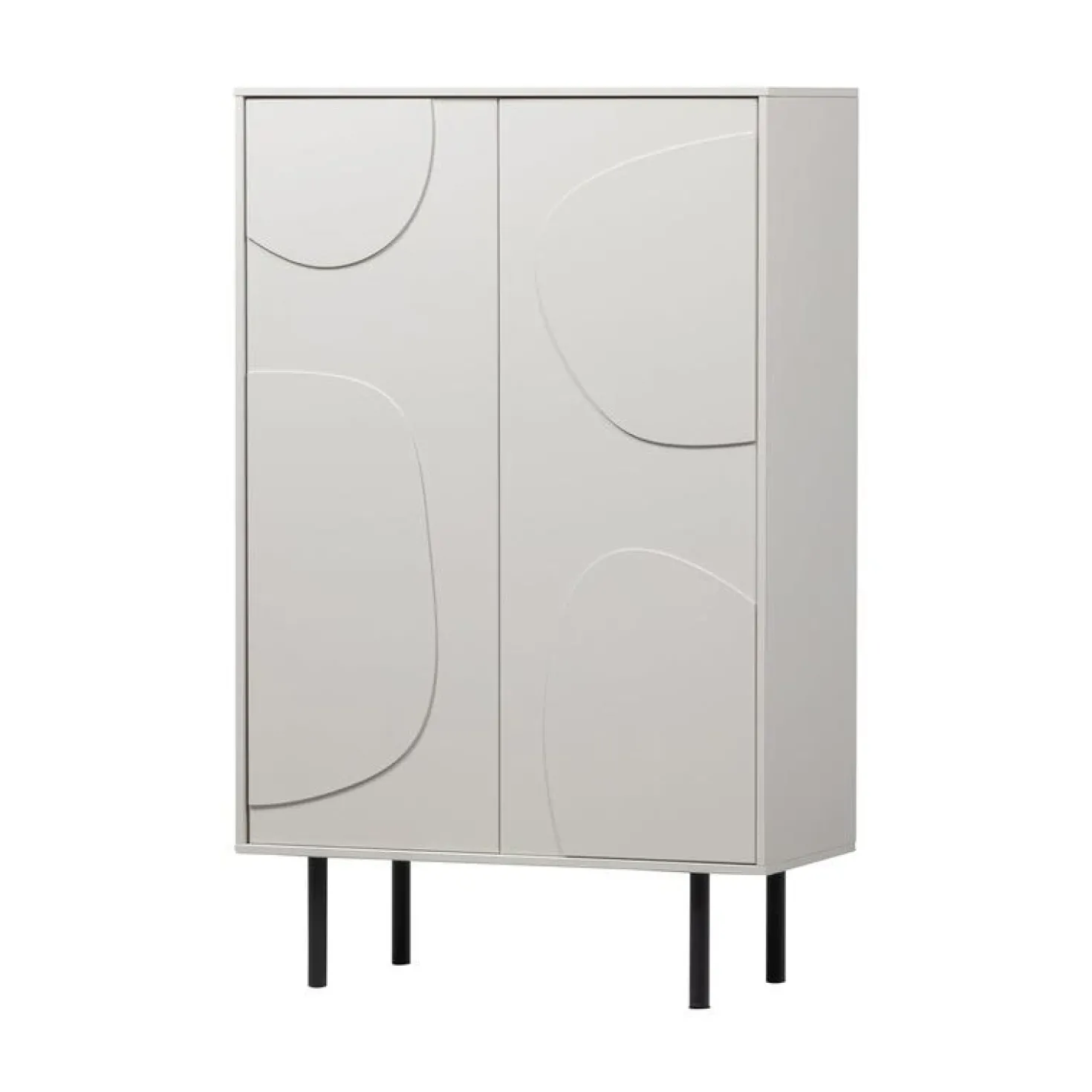 Cadiz Opbergkast grenen grijs 85cm