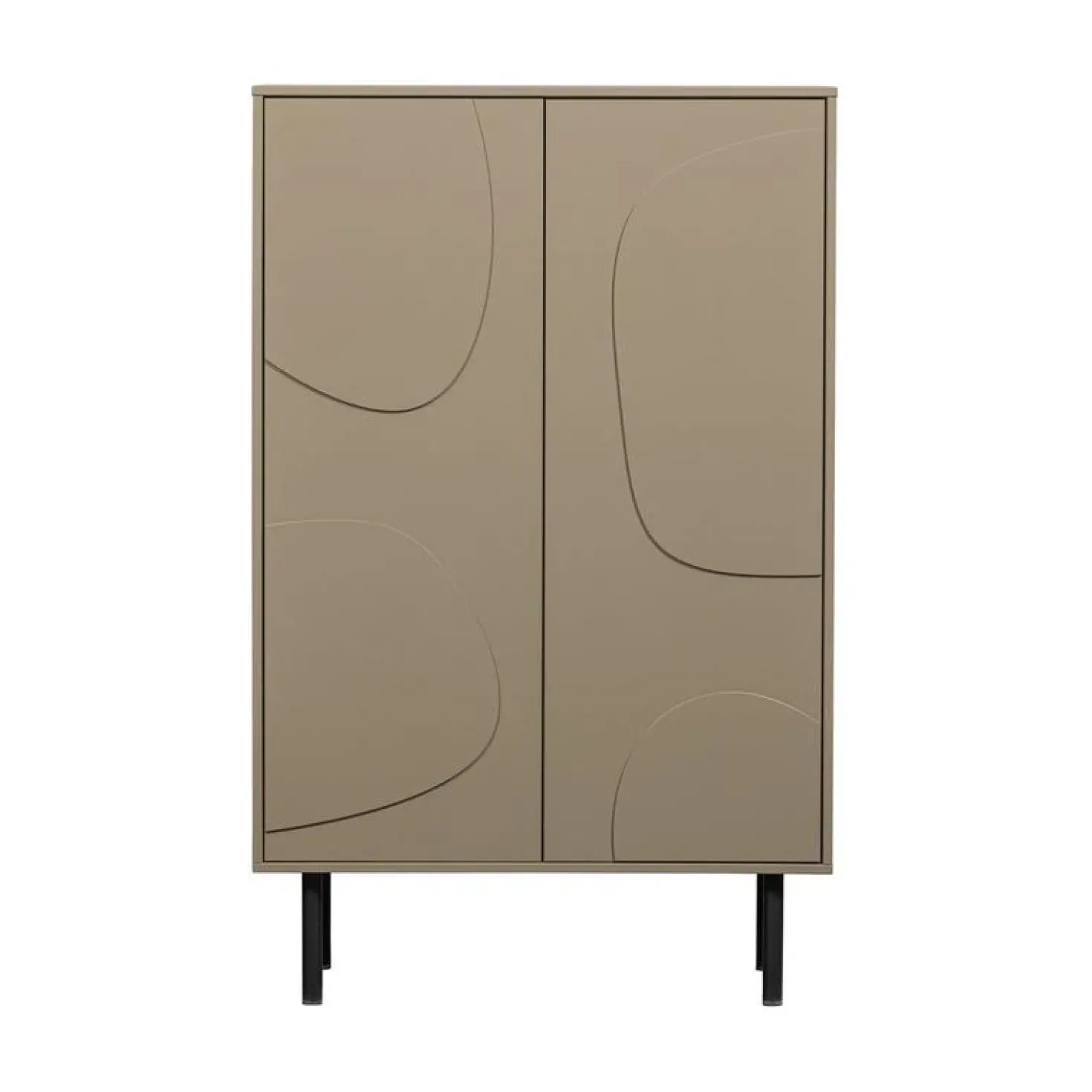 Cadiz Opbergkast grenen taupe 85cm