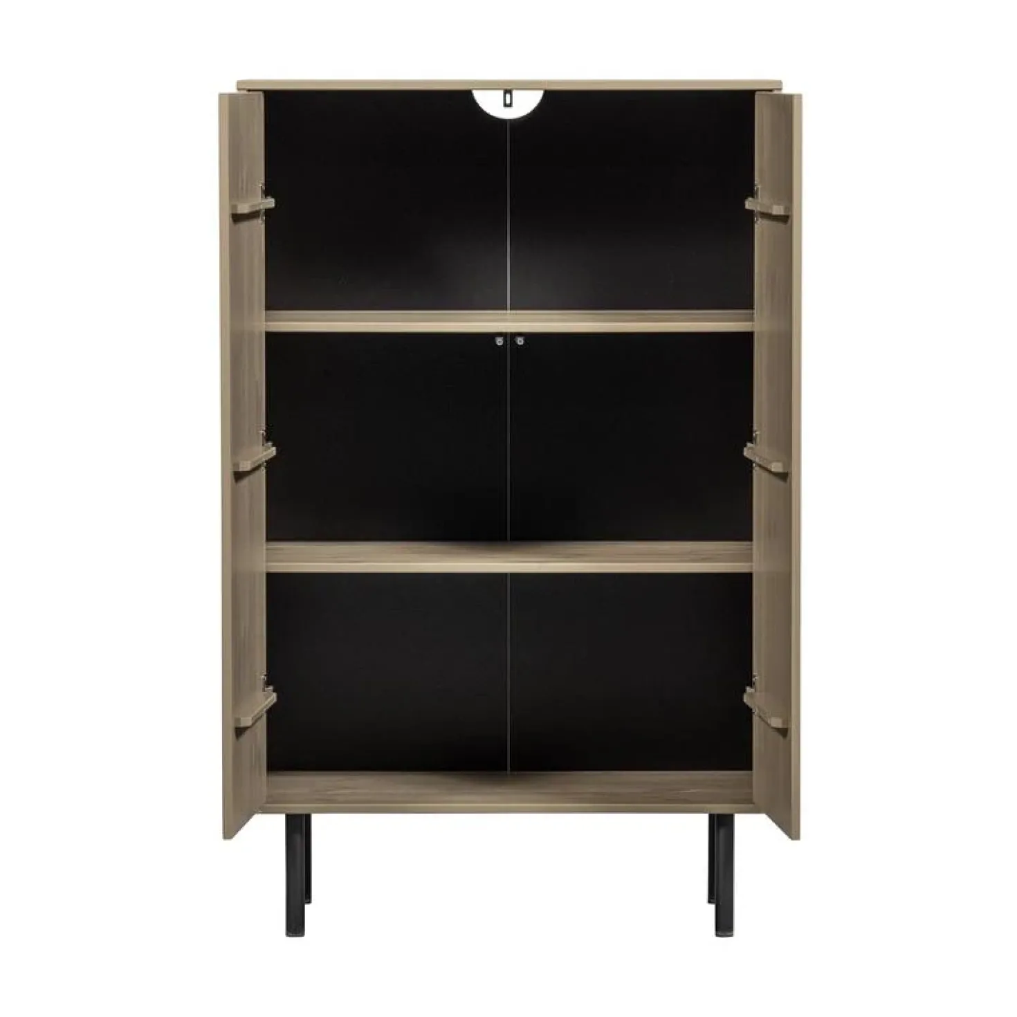 Cadiz Opbergkast grenen taupe 85cm