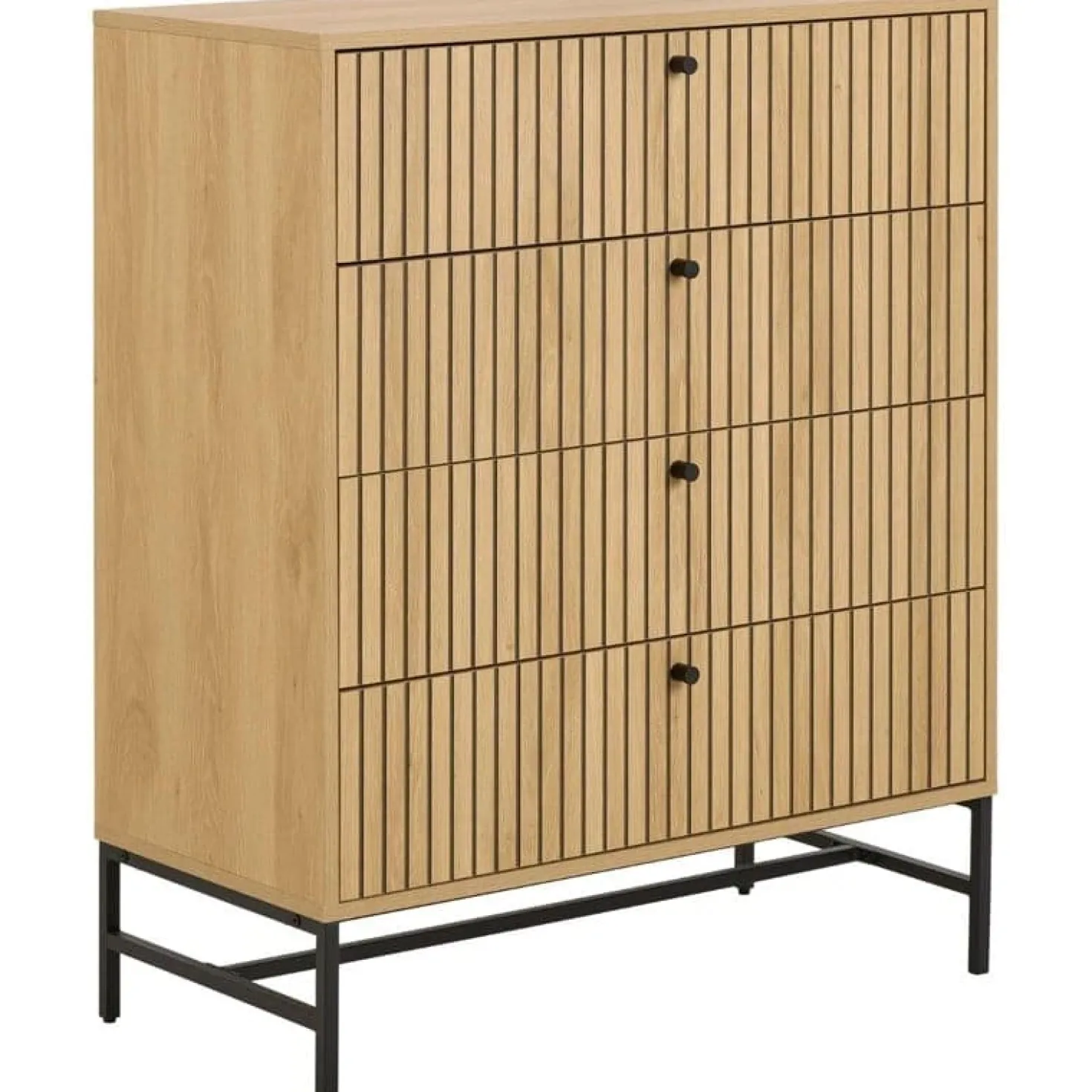 Calmera Ladekast Naturel 4 lade 80cm