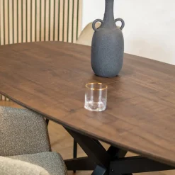 Calvenza uitschuifbare Eettafel Deens ovaal 220/277cm - Zelf samenstellen