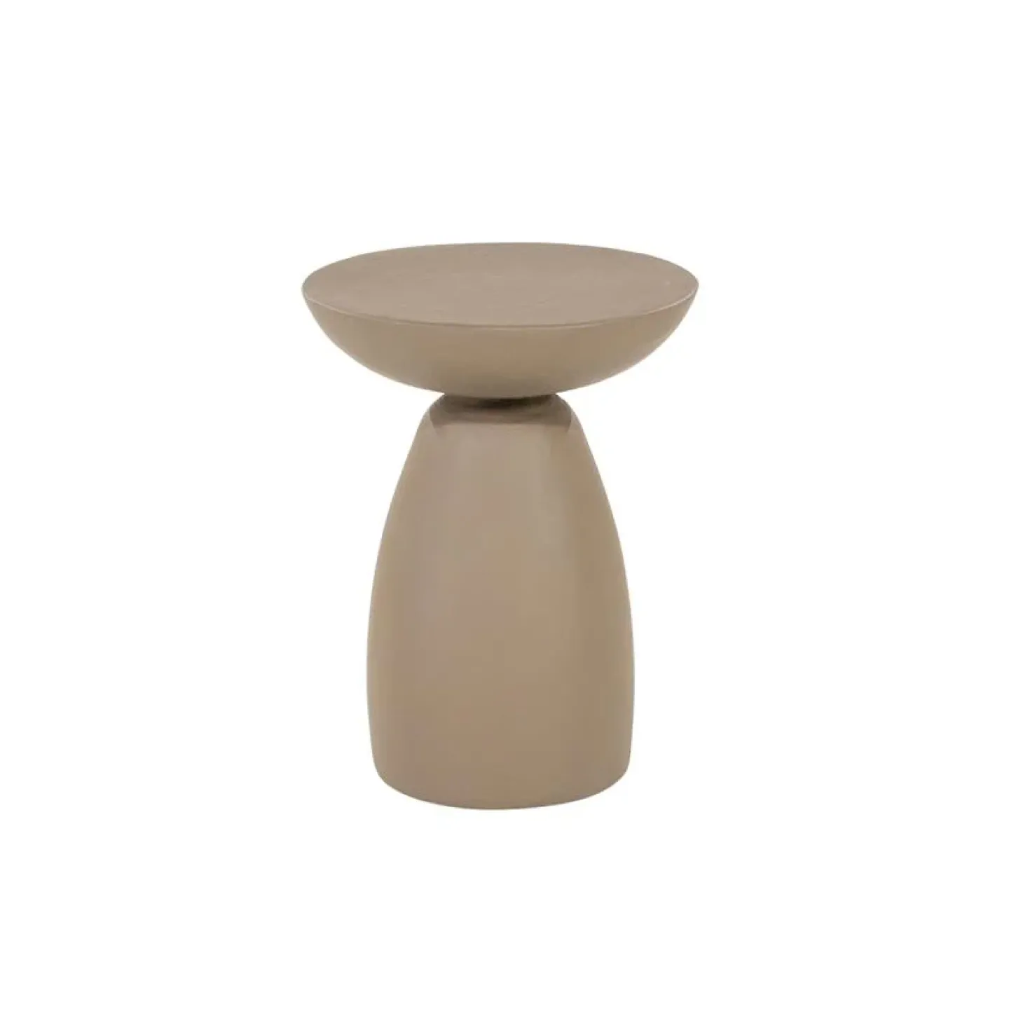 Canto Bijzettafel rond Bruin 35cm