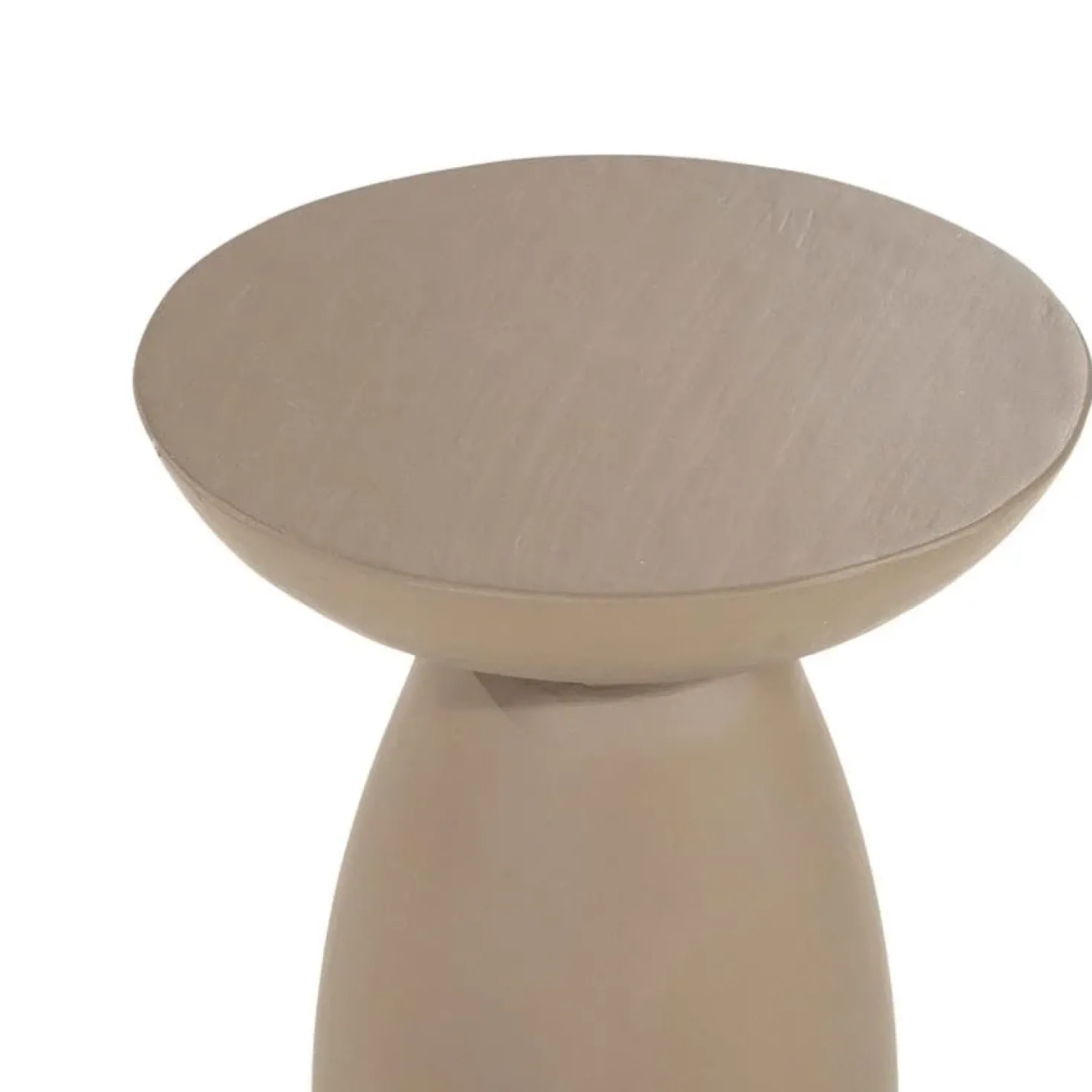 Canto Bijzettafel rond Bruin 35cm