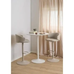 Casaro Barkruk Donkerbeige met zand poot
