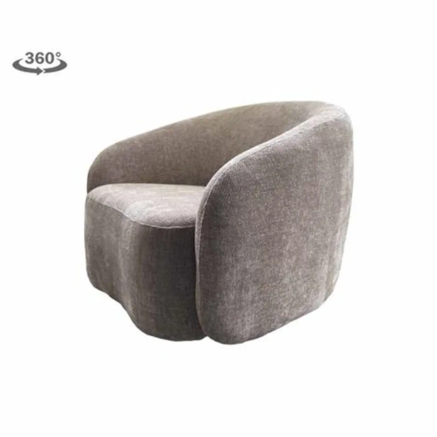 Castro Fauteuil Beige draaibaar