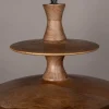 Cath 1-lichts Hanglamp Large Walnoot