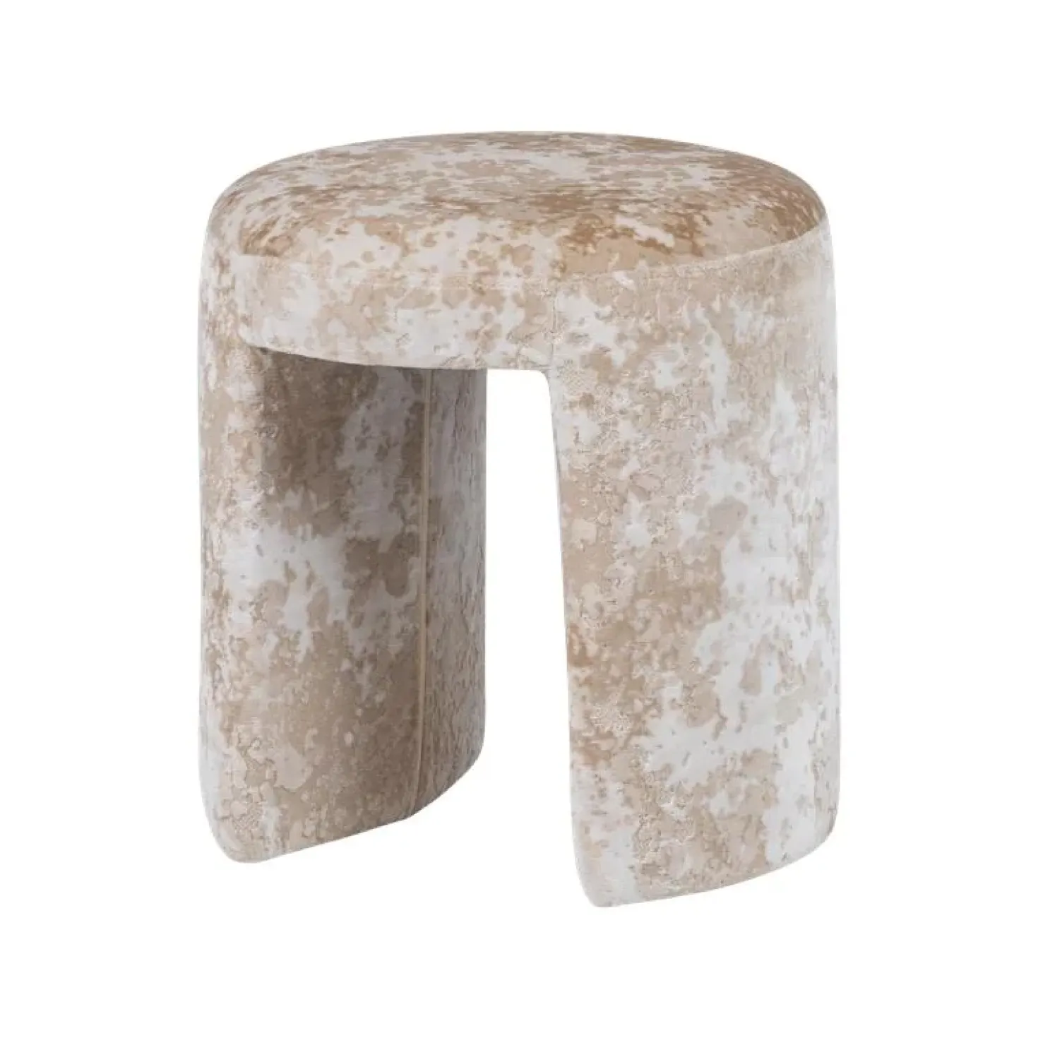 Charlie Kruk rond Beige 45cm