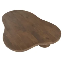 Charlie Salontafel organisch Lichtbruin 130cm