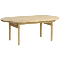 Christoffer salontafel naturel eikenhoutfineer 130cm