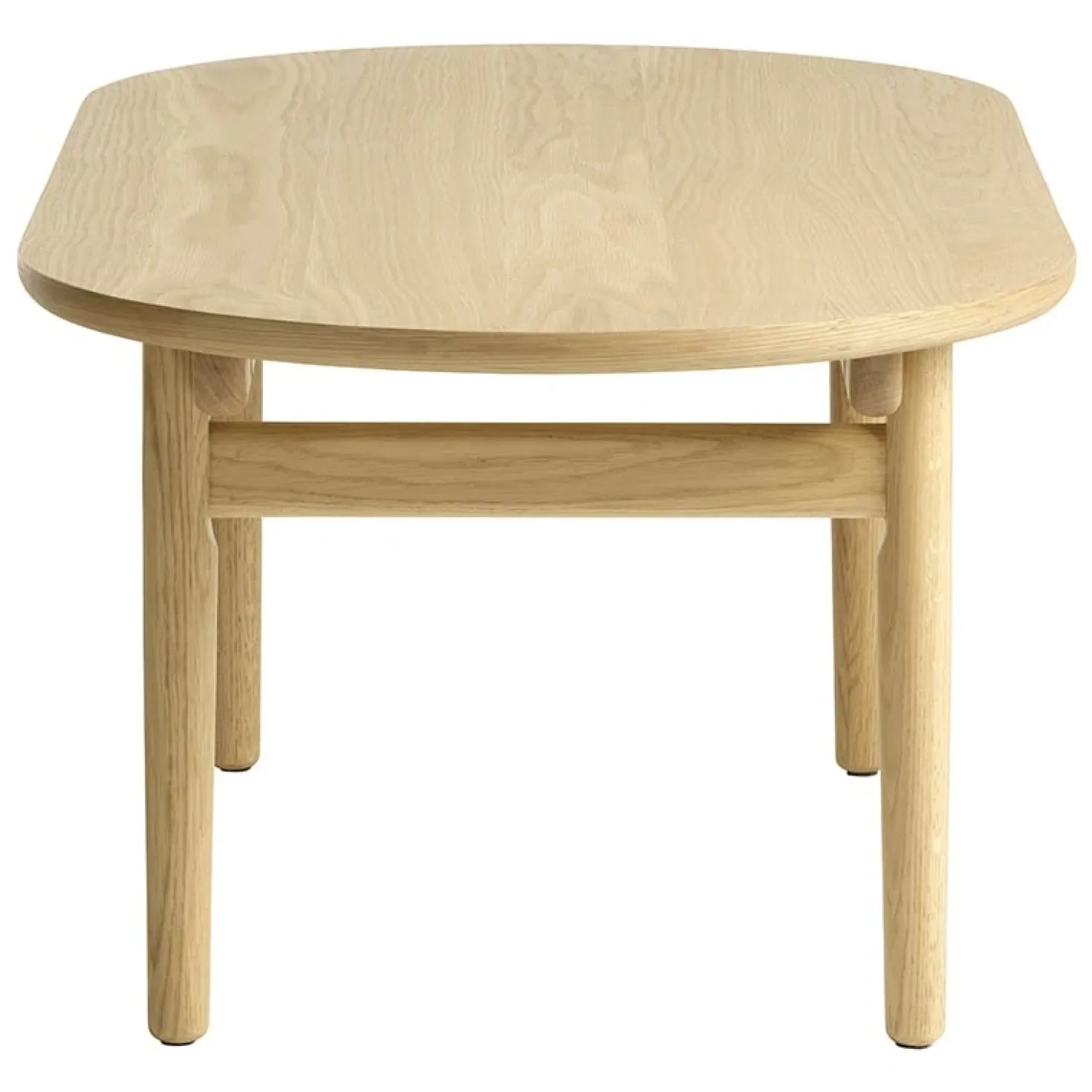 Christoffer salontafel naturel eikenhoutfineer 130cm