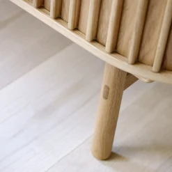 Christoffer TV meubel naturel eikenhoutfineer 160cm
