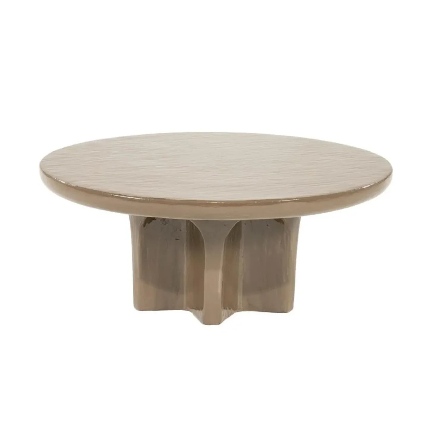 Circolo Salontafel rond Large Bruin 80cm