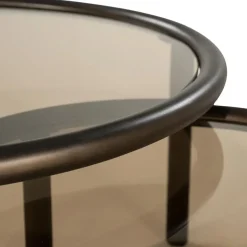 Circo Salontafel Set van 2 Rond Bruin