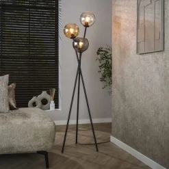 Ciro 3-lichts Vloerlamp Multi kleur