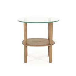 Cleo Bijzettafel Lichtbruin 50cm