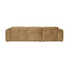 Cloud Chaise longue bank links chenille geel