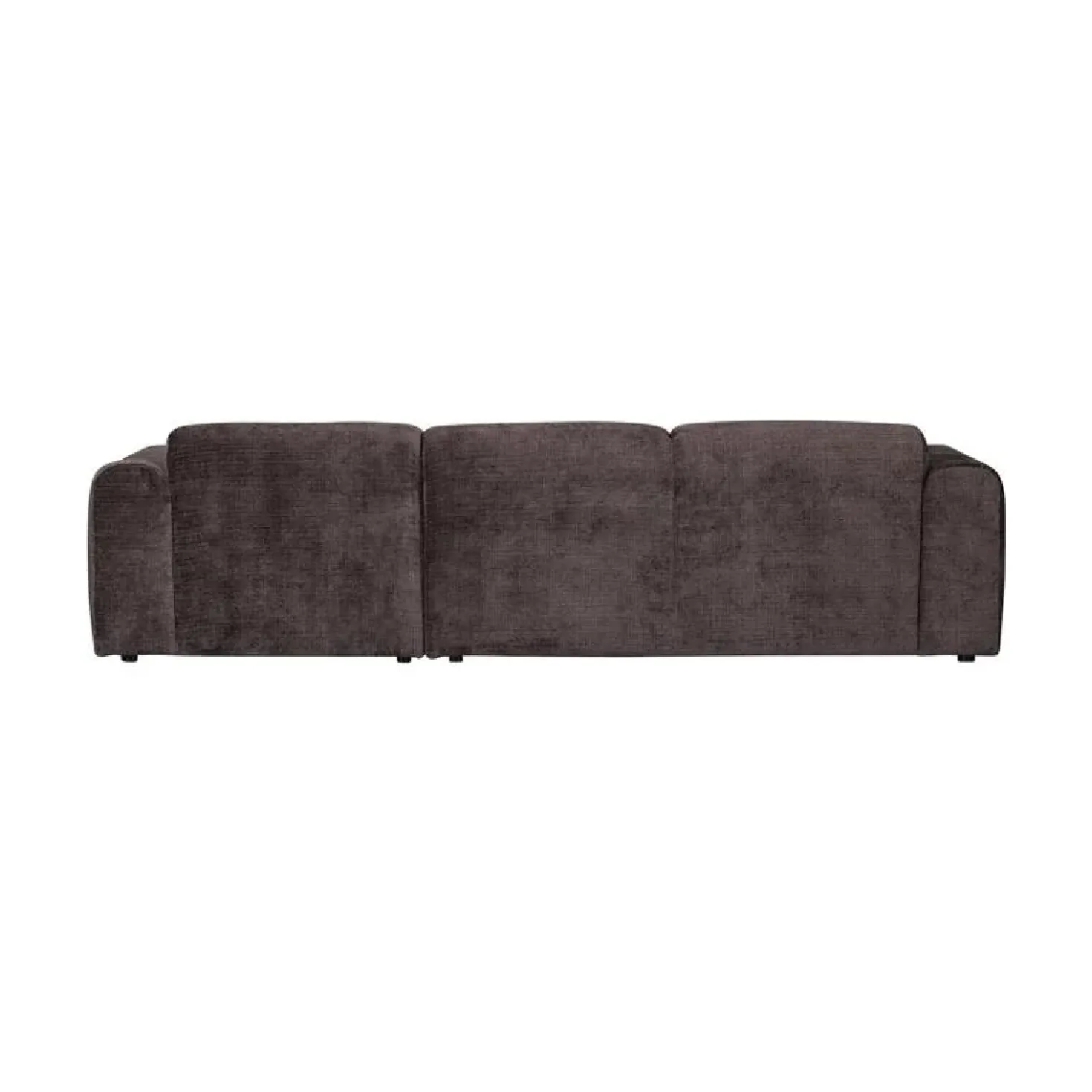 Cloud Chaise longue bank rechts chenille bruin