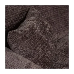 Cloud Chaise longue bank rechts chenille bruin