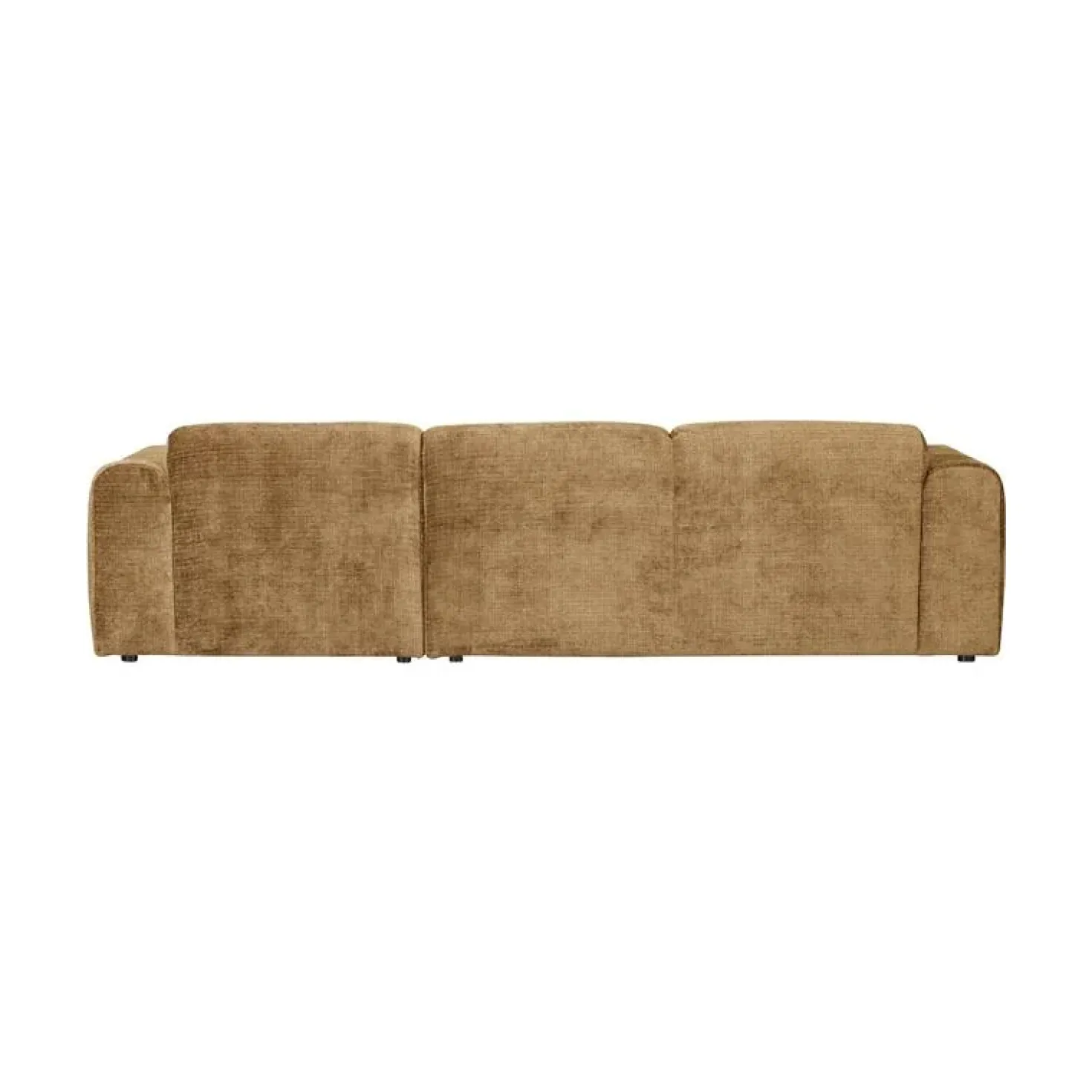 Cloud Chaise longue bank rechts chenille geel