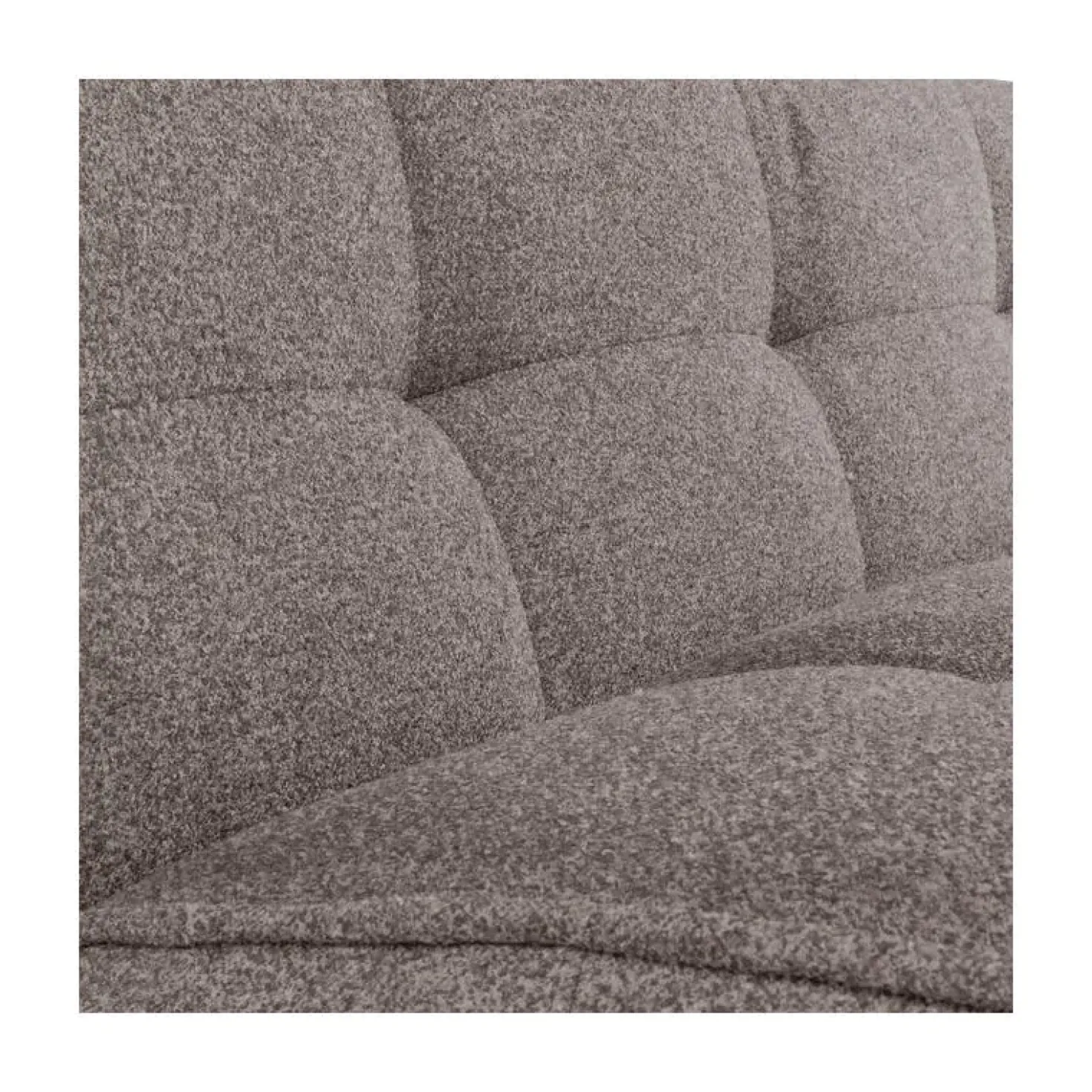 Cluster Bank 3-zits Bouclé Middenbruin