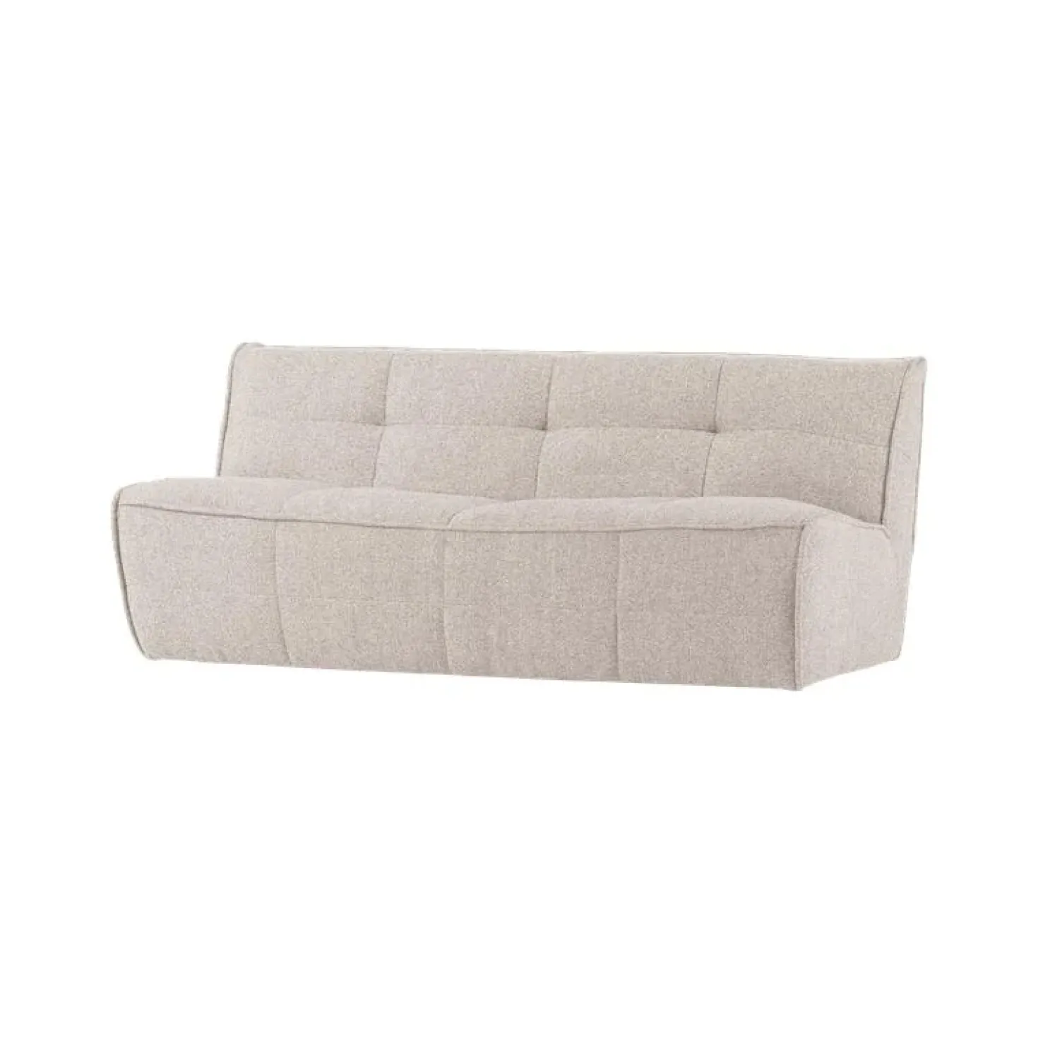 Cluster Bank 3-zits Bouclé Zand beige