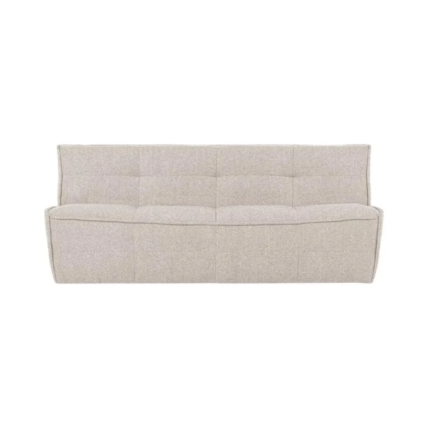 Cluster Bank 3-zits Bouclé Zand beige