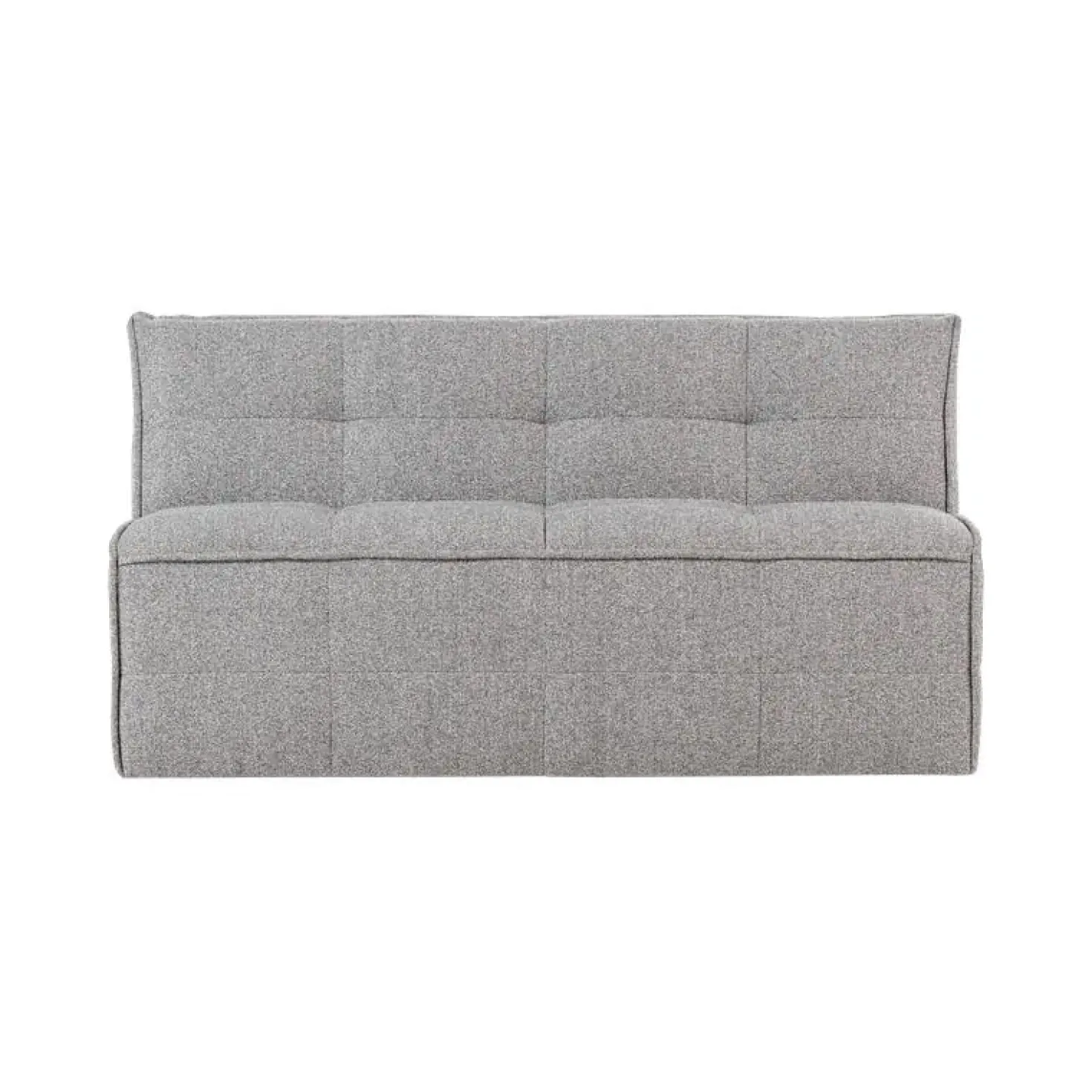 Cluster Eetkamerbank Met rugleuning Bouclé Warm grijs