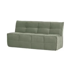 Cluster Eetkamerbank Met rugleuning Velvet Pistache groen