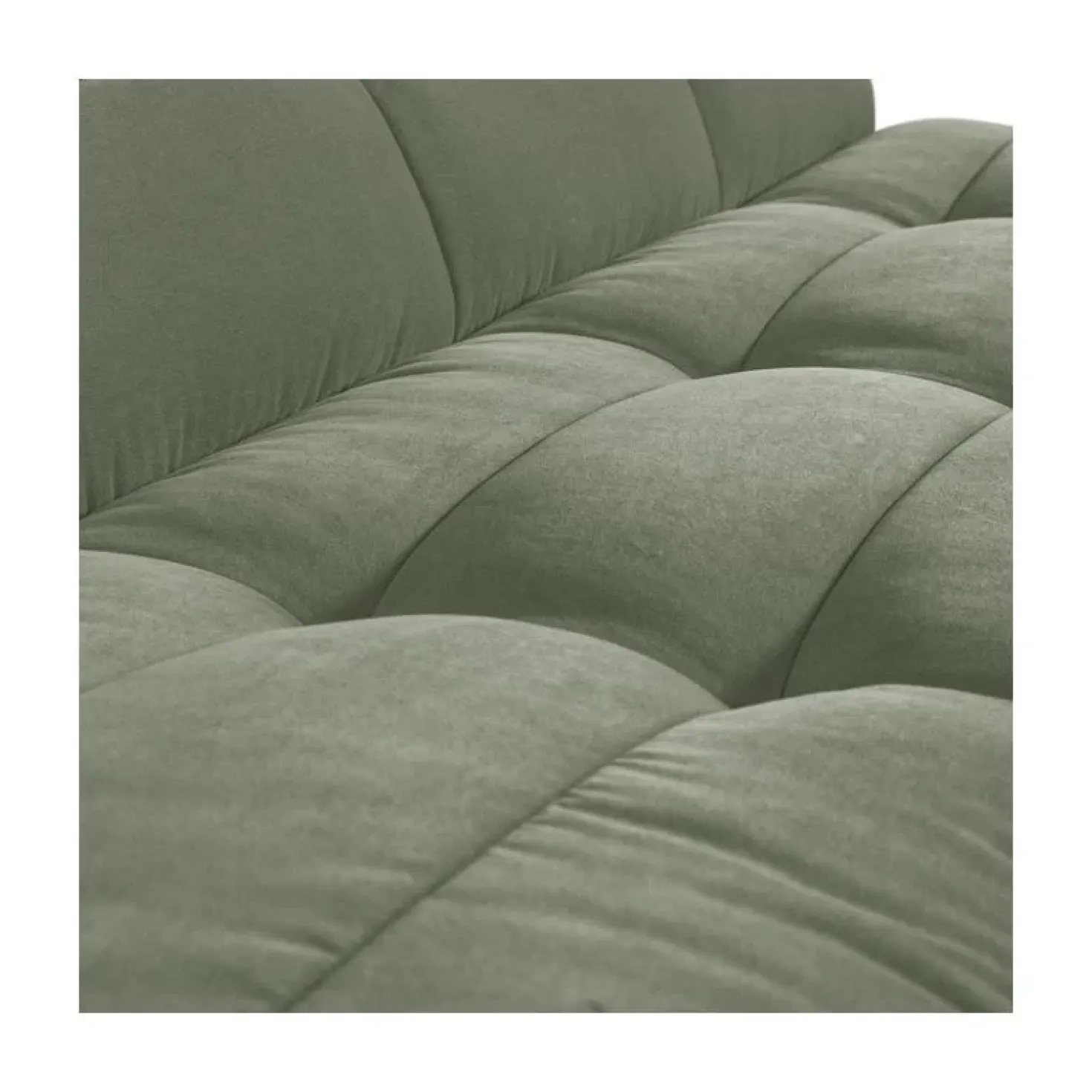 Cluster Eetkamerbank Met rugleuning Velvet Pistache groen