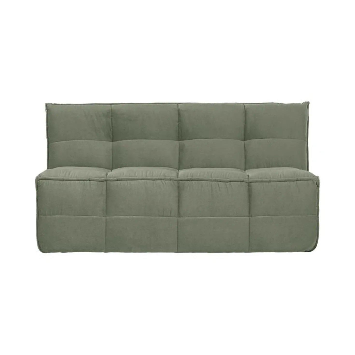 Cluster Eetkamerbank Met rugleuning Velvet Pistache groen