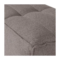 Cluster Hocker Bouclé Middenbruin 104cm