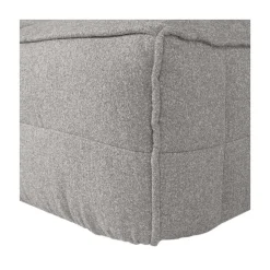 Cluster Hocker Bouclé Warm grijs 104cm