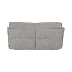 Cluster Hocker Bouclé Warm grijs 104cm