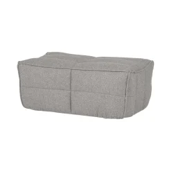 Cluster Hocker Bouclé Warm grijs 104cm
