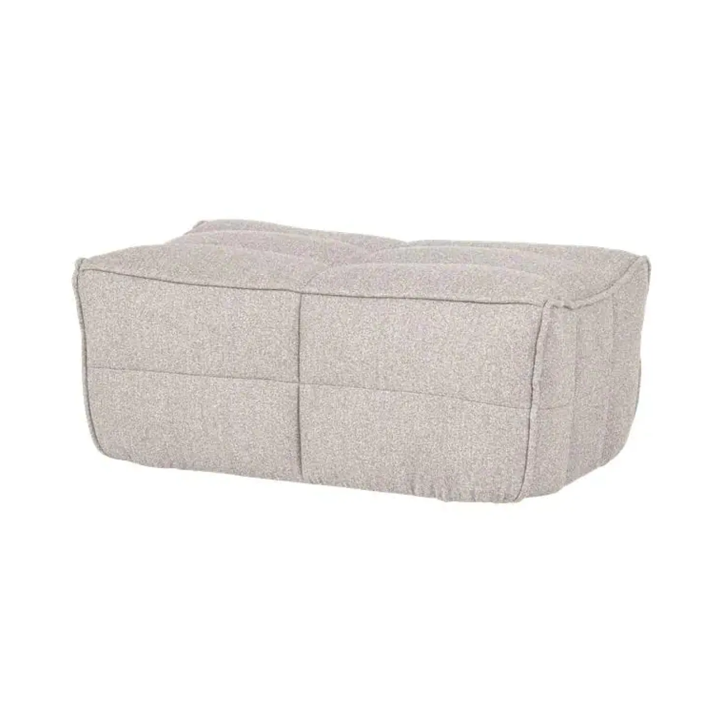 Cluster Hocker Bouclé Zand beige 104cm