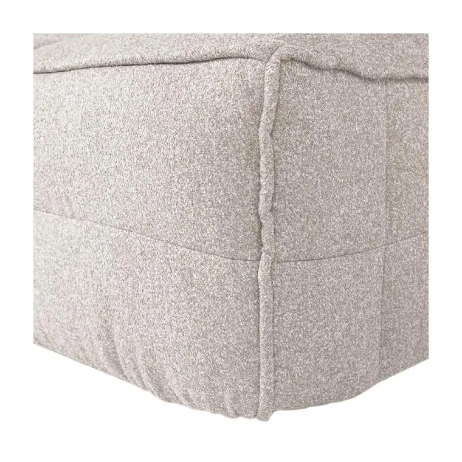 Cluster Hocker Bouclé Zand beige 104cm