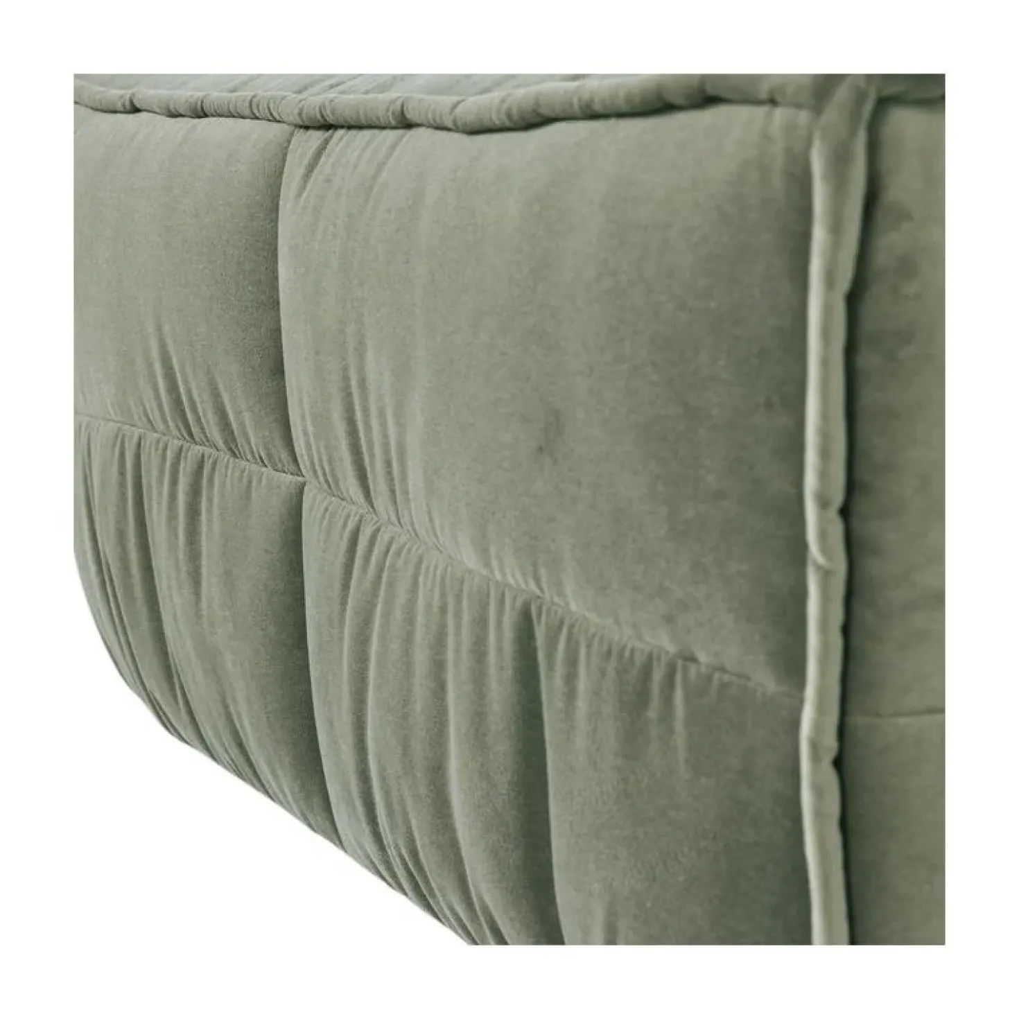 Cluster Hocker Velvet Pistache groen 104cm