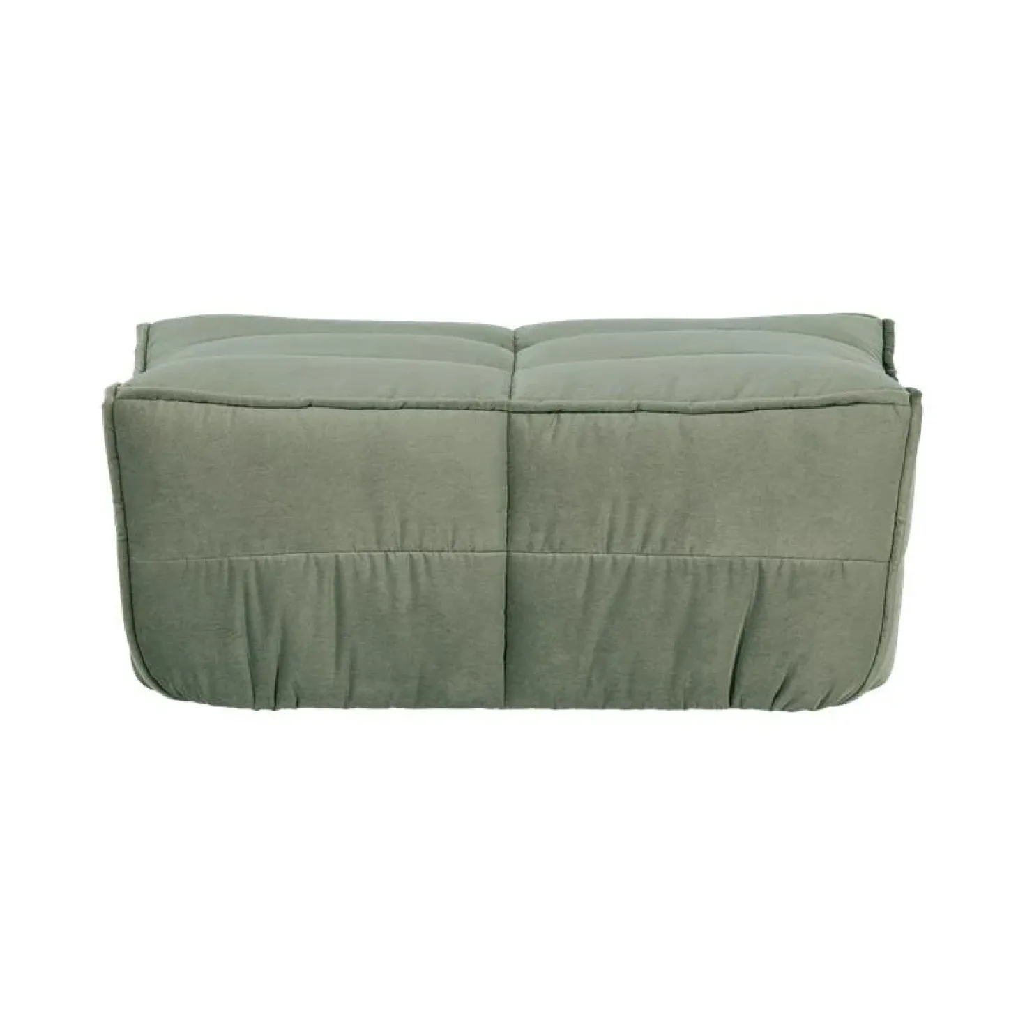 Cluster Hocker Velvet Pistache groen 104cm
