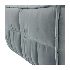 Cluster Hocker Velvet Turquoise blauw 104cm
