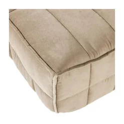 Cluster Hocker Velvet Zacht beige 104cm